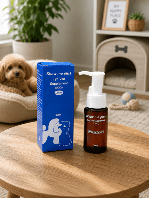 Show Me Plus™ Eye Vita – Dog Tear Stain Supplement | Daily Eye Wellness for Dogs - Show Me Plus™ USA