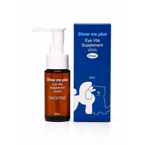 Show Me Plus™ Eye Vita – Dog Tear Stain Supplement, Remover & Cleanser for Dogs
