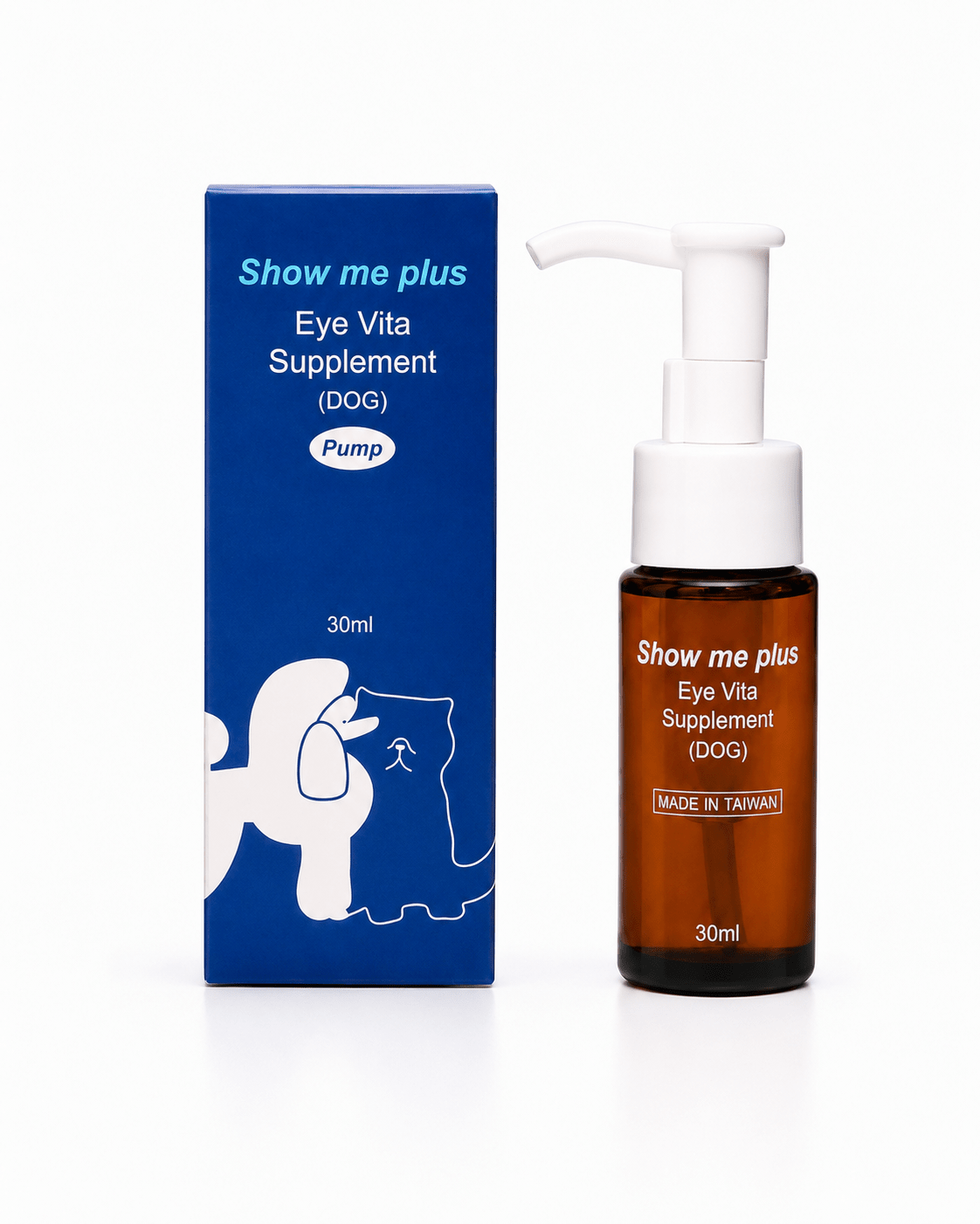 Show Me Plus™ Eye Vita – Dog Tear Stain Supplement | Daily Eye Wellness for Dogs - Show Me Plus™ USA