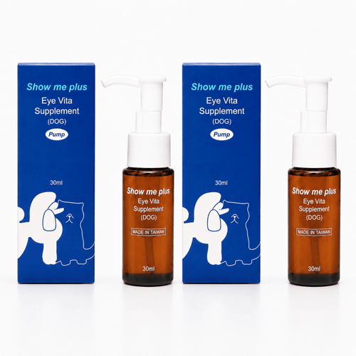 Show Me Plus™ Eye Vita – Dog Tear Stain Supplement | 2-Bottle Pack — Free Shipping - Show Me Plus™ USA